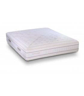 Matelas réf: DIAMOND - LBDM Les irrésistibles - Hybride - Ressorts ensachés + Visco + Mousse HR - H: 28 cm