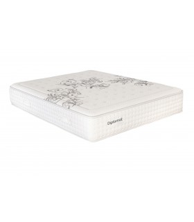 Matelas réf: DIPLOMAT - LBDM Les irrésistibles - Mousse HR + mousse à mémoire de forme - H: 28 cm - Ferme - 2 faces